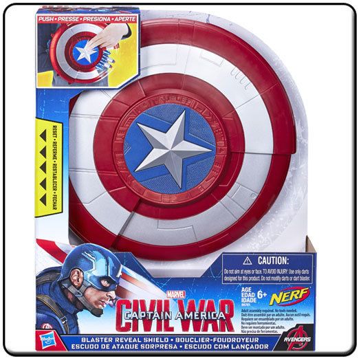 Capitan America - Lancia Scudo: Hasbro (33 cm) - Solletico Giocattoli