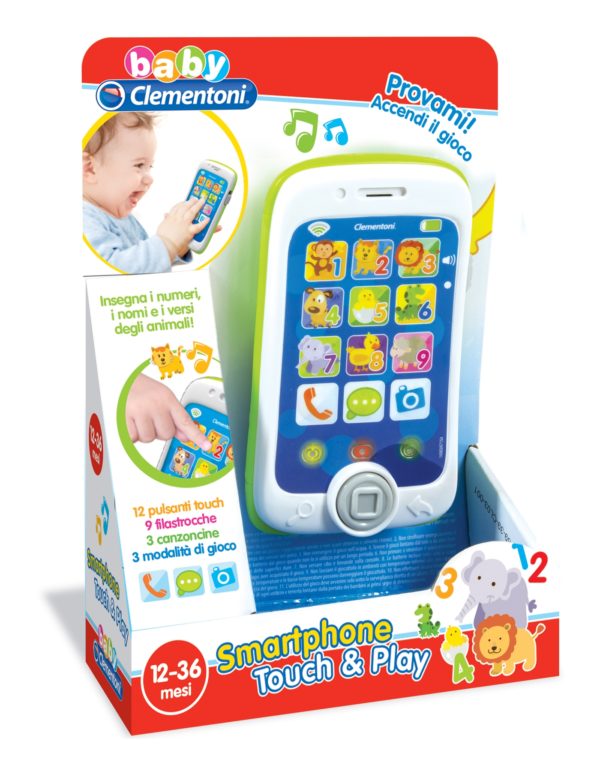 baby clementoni smartphone touch & play cirinaro