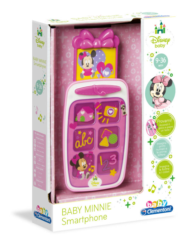 BABY CLEMENTONI BABY MINNIE SMARTPHONE CIRINARO 1