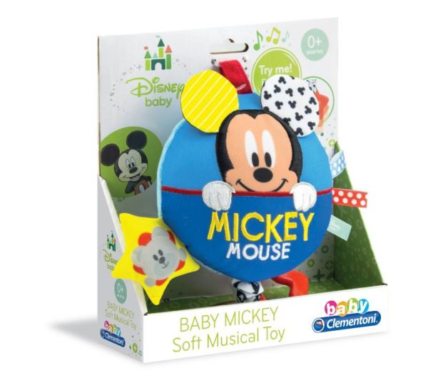 BABY CLEMENTONIO DISNEY BABY BABY MICKEY SOFT MUSICAL TOY CIRINARO 1