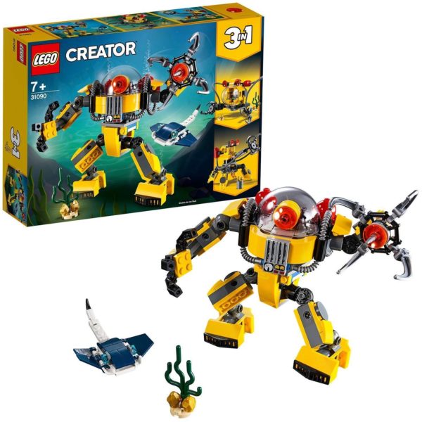 LEGO CREATOR ROBOT SOTTOMARINO CIRINARO