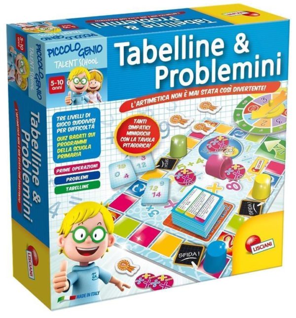 LISCIAINI TABELLINE & PROBLEMINI