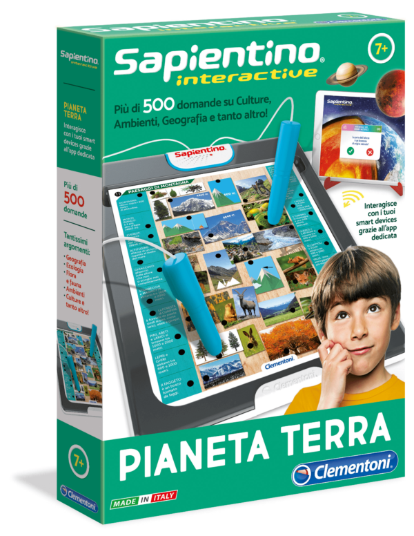 clementoni sapientino interactive pianeta terra cirinaro