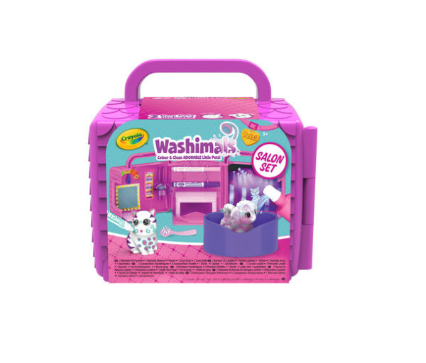 crayola washimals pets valigia cirinaro