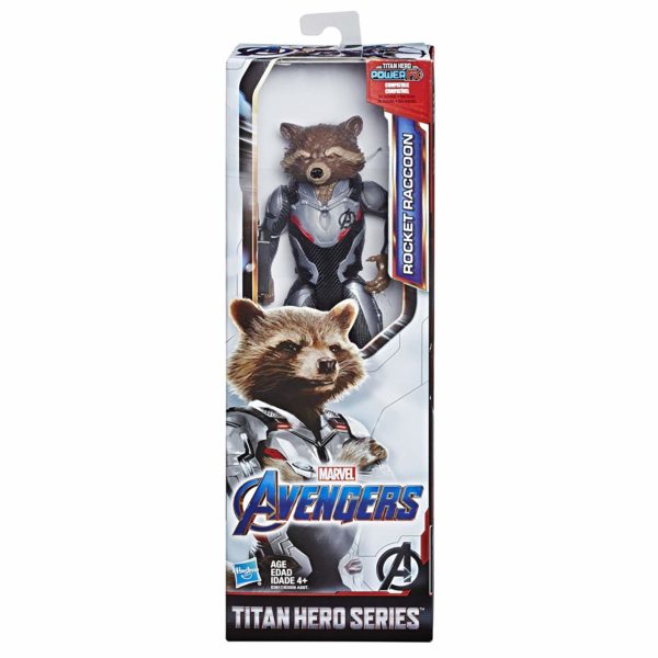 hasbro titan hero series marvel avengers rocket raccoon cirinaro