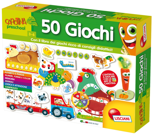 lisciani 50 giochi cirinaro