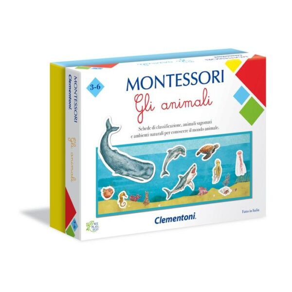 CLEMENTONI SAPIENTINO METODO MONTESSORI GLI ANIMALI CIRINARO