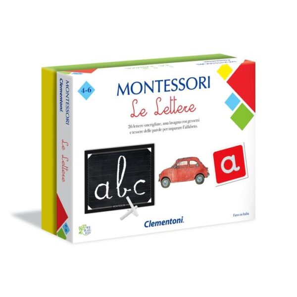 CLEMENTONI SAPIENTINO METODO MONTESSORI LE LETTERE CIRINARO