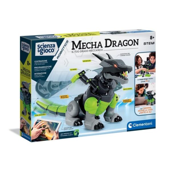 CLEMENTONI SCIENZA E GIOCO MECHA DRAGON CIRINARO