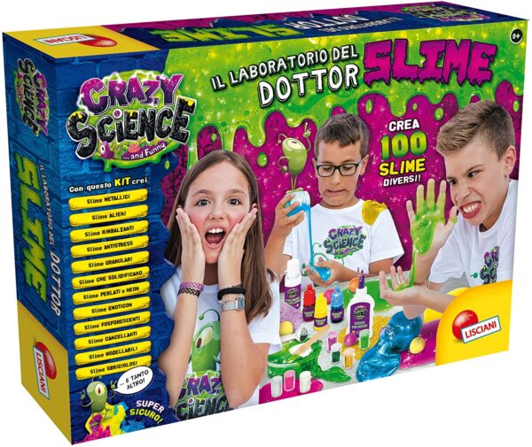 LISCIANI IL LABORATORIO DEL DOTTOR SLIME 100 SLIME CIRINARO