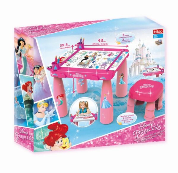 tavolo princess in plastica cirinaro